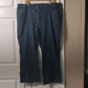 Boobie Brooks wide leg denim jeans  Sz 24 NWOT
